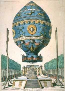 Premier vol de Jean Franois Piltre de Rozier, le 21 novembre 1783