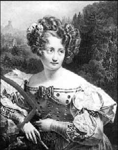 Marie Dorval. Gravure de Vigneron en 1829