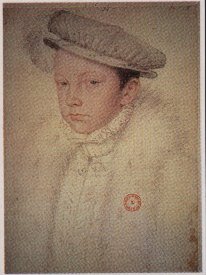 Henri II. Portrait d'un anonyme, conserv au muse du Louvre  Paris